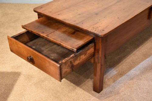 COFFEE TABLE LARGE FRENCH CHERRYWOOD - ADDITIONAL PHOTO 3
