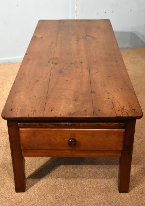 COFFEE TABLE LARGE FRENCH CHERRYWOOD - ADDITIONAL PHOTO 5