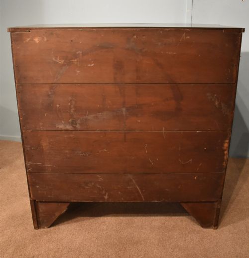 CHEST OF DRAWERS FLAME MAHOGANY - ADDITIONAL PHOTO 7