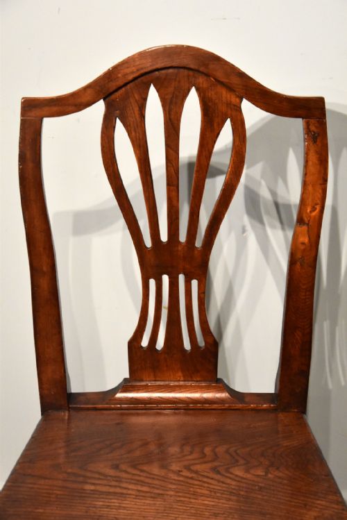 SET OF SIX COUNTRY DINING CHAIRS 18TH CENTURY - ADDITIONAL PHOTO 2