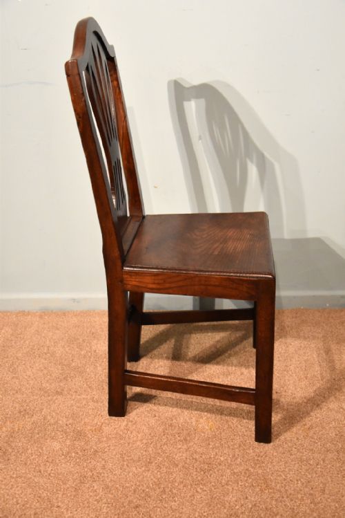 SET OF SIX COUNTRY DINING CHAIRS 18TH CENTURY - ADDITIONAL PHOTO 4