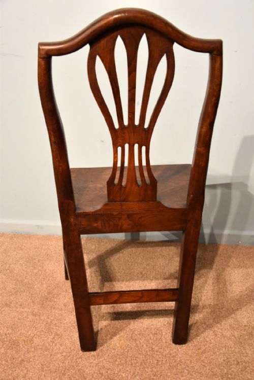 SET OF SIX COUNTRY DINING CHAIRS 18TH CENTURY - ADDITIONAL PHOTO 6