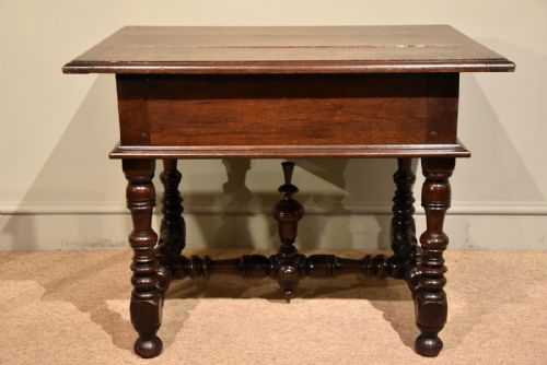 OAK CENTRE TABLE 17TH CENTURY - ADDITIONAL PHOTO 3