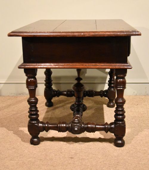 OAK CENTRE TABLE 17TH CENTURY - ADDITIONAL PHOTO 4