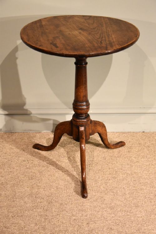 GEORGE III COUNTRY OAK WINE TABLE - ADDITIONAL PHOTO 1