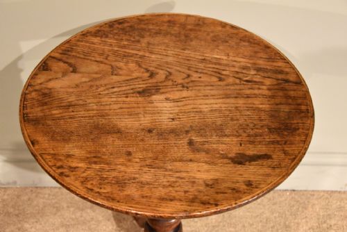 GEORGE III COUNTRY OAK WINE TABLE - ADDITIONAL PHOTO 2