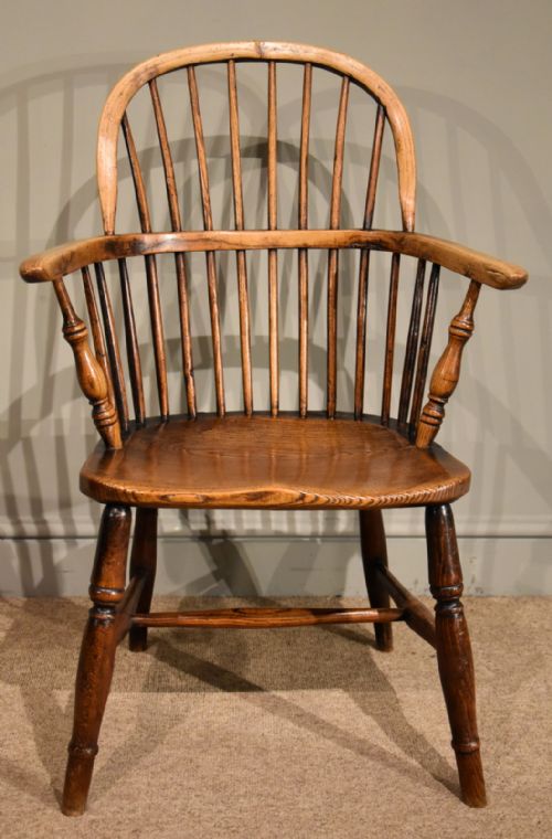 ASH ELM WINDSOR ARMCHAIRS HIS AND HERS - ADDITIONAL PHOTO 1