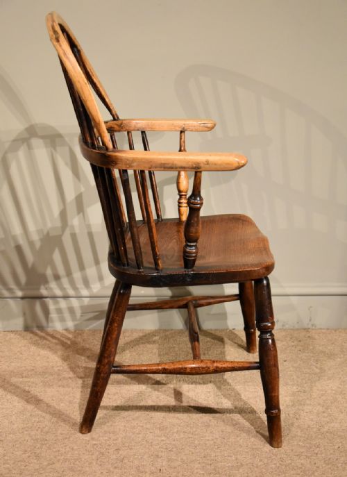 ASH ELM WINDSOR ARMCHAIRS HIS AND HERS - ADDITIONAL PHOTO 9