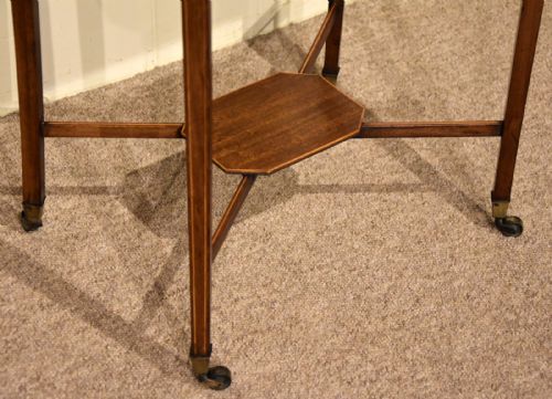 GEORGE III SATINWOOD INLAID WORK TABLE - ADDITIONAL PHOTO 5