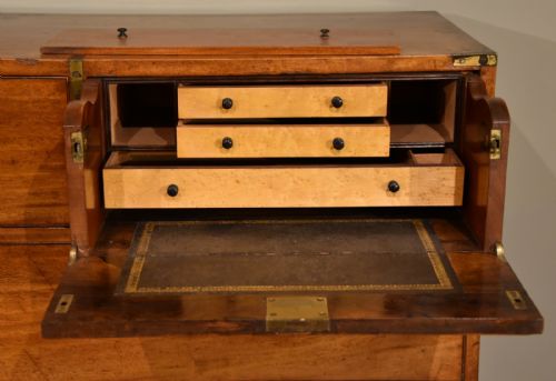 19TH CENTURY MILITARY CAMPAIGN CHEST OF DRAWERS - ADDITIONAL PHOTO 2