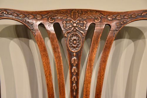 GEORGE III WALNUT ELBOW ARMCHAIR - ADDITIONAL PHOTO 2