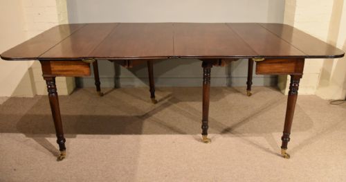REGENCY PERIOD CONCERTINA DINING TABLE - ADDITIONAL PHOTO 1