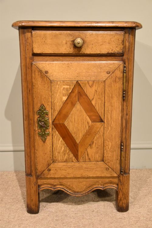 OAK AND FRUITWOOD BEDSIDE TABLES - ADDITIONAL PHOTO 5