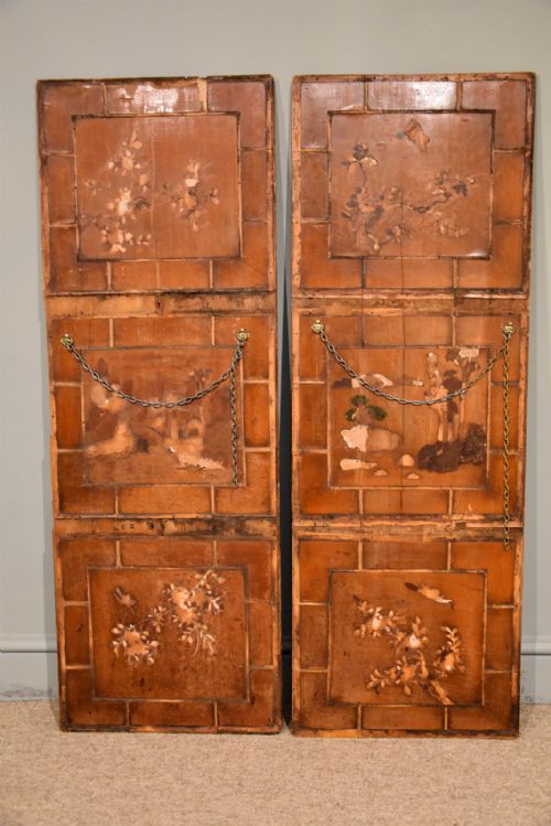CHINESE LACQUERED PANELS SCREEN - ADDITIONAL PHOTO 5
