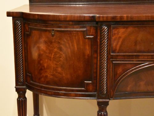 REGENCY BOW ENDED SIDEBOARD OF GILLOWS DESIGN - ADDITIONAL PHOTO 2