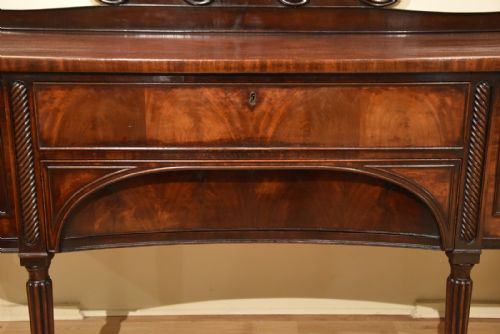 REGENCY BOW ENDED SIDEBOARD OF GILLOWS DESIGN - ADDITIONAL PHOTO 4