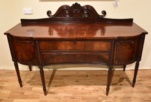 REGENCY BOW ENDED SIDEBOARD OF GILLOWS DESIGN - ADDITIONAL PHOTO 5