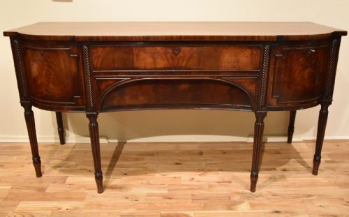 REGENCY BOW ENDED SIDEBOARD OF GILLOWS DESIGN - ADDITIONAL PHOTO 9