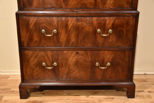 GEORGE III TALLBOY CHEST ON CHEST - ADDITIONAL PHOTO 1