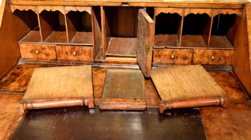 GEORGE I BURR ELM AND WALNUT BUREAU - ADDITIONAL PHOTO 4