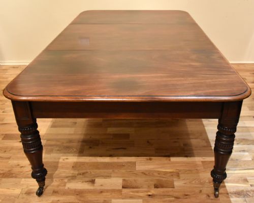 a cuban mahogany william iv dining table - CATEGORY: ANTIQUE TABLES - DATED 19TH CENTURY