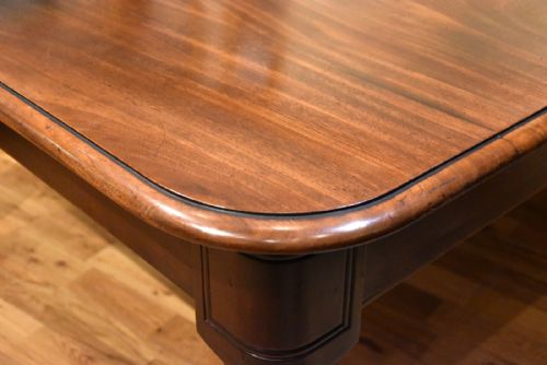 A CUBAN MAHOGANY WILLIAM IV DINING TABLE - ADDITIONAL PHOTO 6