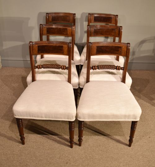 REGENCY SET OF EIGHT DINING CHAIRS - ADDITIONAL PHOTO 1