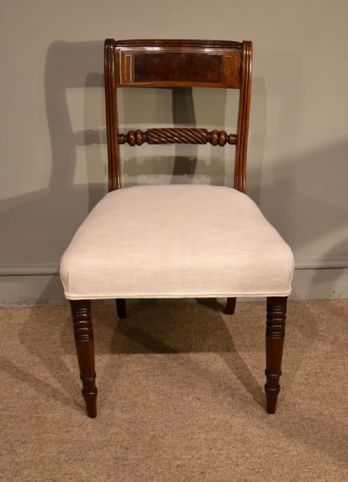 REGENCY SET OF EIGHT DINING CHAIRS - ADDITIONAL PHOTO 2