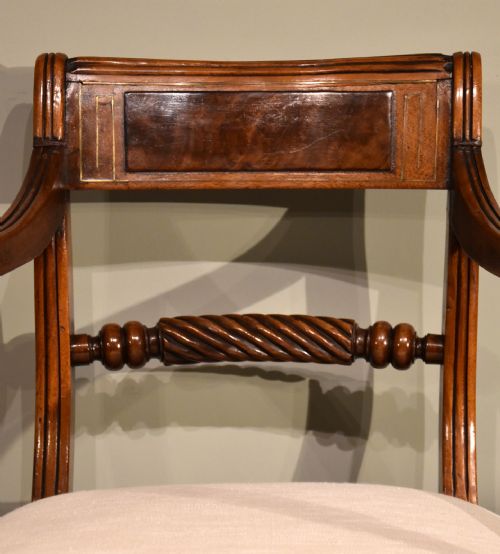 REGENCY SET OF EIGHT DINING CHAIRS - ADDITIONAL PHOTO 9