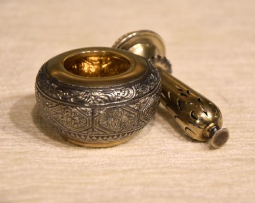 ROSE WATER SHAKER BY GEORGE FOX LONDON - ADDITIONAL PHOTO 2
