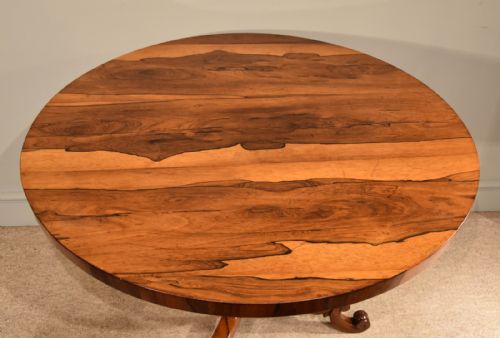 SMALL ROSEWOOD CENTRE TABLE WILLIAM IV - ADDITIONAL PHOTO 3