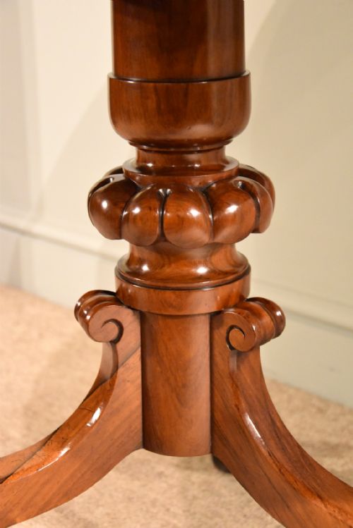 SMALL ROSEWOOD CENTRE TABLE WILLIAM IV - ADDITIONAL PHOTO 4