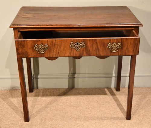 18TH CENTURY COUNTRY SINGLE DRAWER SIDE TABLE - ADDITIONAL PHOTO 2
