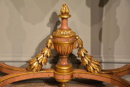 GILDED CONSOLE TABLE 19TH CENTURY - ADDITIONAL PHOTO 5