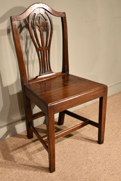 GEORGE III DINING CHAIRS SET OF SIX - ADDITIONAL PHOTO 2