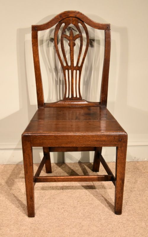 GEORGE III DINING CHAIRS SET OF SIX - ADDITIONAL PHOTO 3