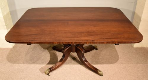 REGENCY MAHOGANY BREAKFAST TABLE - ADDITIONAL PHOTO 1