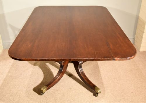 REGENCY MAHOGANY BREAKFAST TABLE - ADDITIONAL PHOTO 6