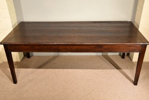 OAK FRENCH RUSTIC FARMHOUSE TABLE - ADDITIONAL PHOTO 2