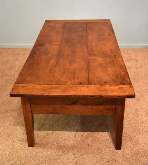 FRENCH CHERRY WOOD COFFEE TABLE - ADDITIONAL PHOTO 6