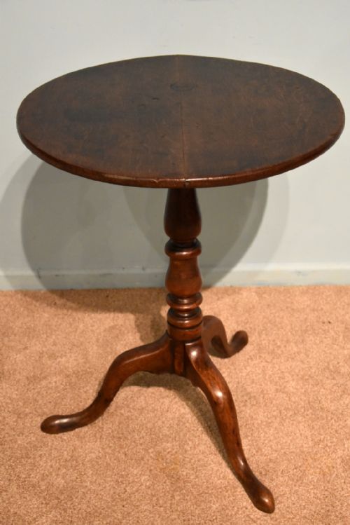 george iii oak country lamp table - CATEGORY: ANTIQUE TABLES - DATED 18TH CENTURY