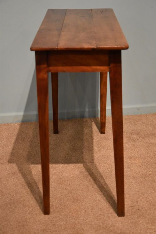 CHERRY MID NINETEENTH CENTURY ONE DRAWER SIDE TABLE - ADDITIONAL PHOTO 4