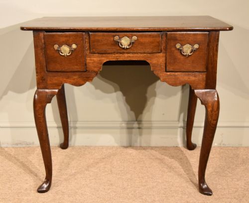 GEORGE II OAK COUNTRY LOWBOY - ADDITIONAL PHOTO 1
