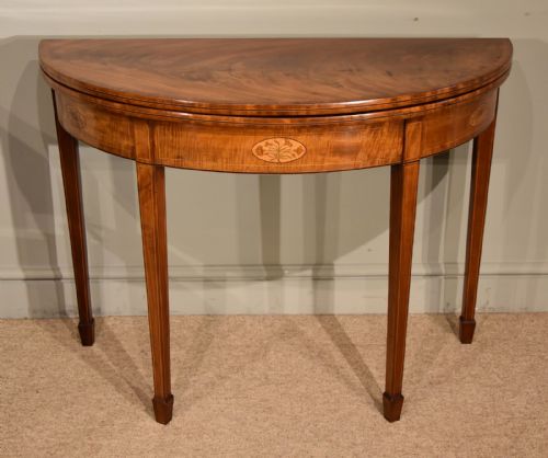 george iii mahogany tea table - CATEGORY: ANTIQUE TABLES - DATED GEORGIAN
