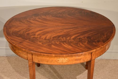 GEORGE III MAHOGANY TEA TABLE - ADDITIONAL PHOTO 5