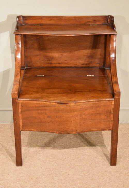 18TH CENTURY BEDSIDE COMMODE - ADDITIONAL PHOTO 1