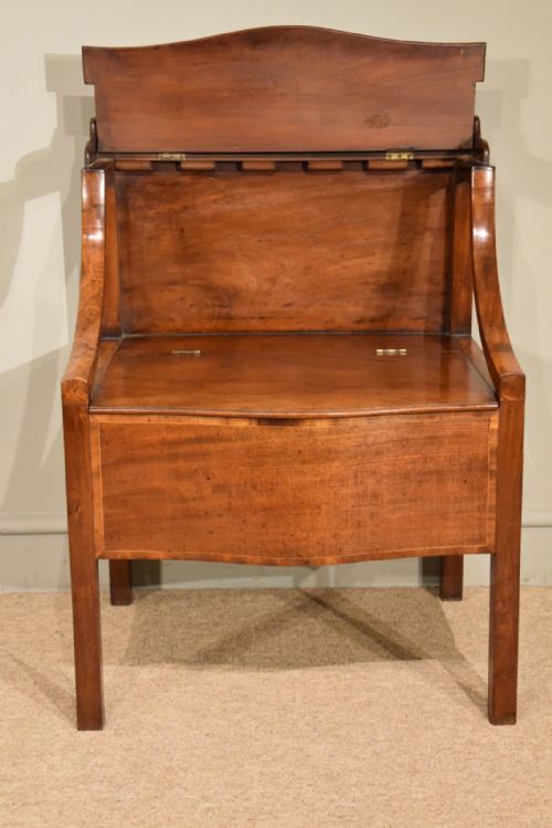 18TH CENTURY BEDSIDE COMMODE - ADDITIONAL PHOTO 4