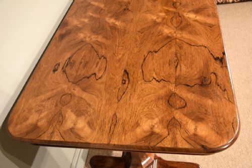 19TH CENTURY ROSEWOOD WRITING TABLE - ADDITIONAL PHOTO 3