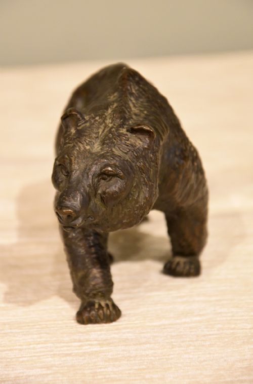 EARLY 20TH CENTURY BRONZE BEAR - ADDITIONAL PHOTO 2