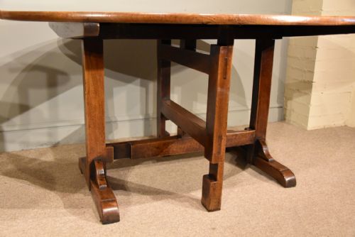 FRENCH WALNUT DINING VENDANGE TABLE - ADDITIONAL PHOTO 5